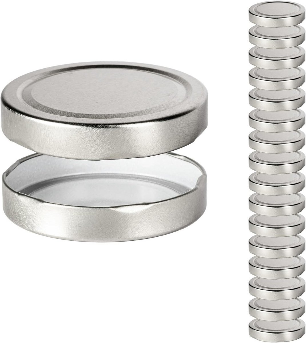 Dop met Draaideksel voor Weckpotten en Bewaarglazen 82 mm