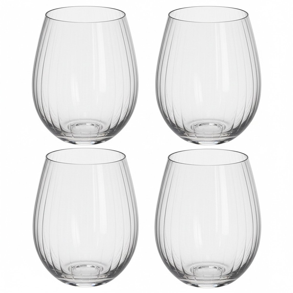 Waterglas Mirage speelgoedset - educatief spel 4 stuks 44cl multicolor.