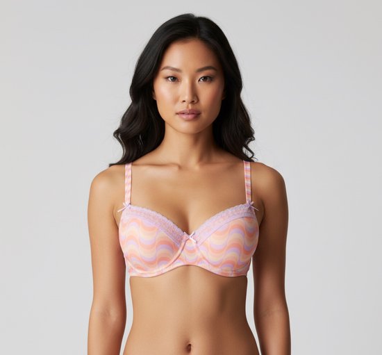 PrimaDonna Twist Goleta Voorgevormde Balconette Bh 0242252 Vintage Summer - maat EU 65E / FR 80E