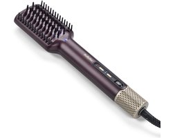 BaByliss Air Power Smooth Föhnborstel - Wet & Dry styling – Auto-Flow technologie – Keramische Stijlborstel met Ionische Pluiscontrole - Ultra-Care hittebescherming en Coolshot – 4 temperaturen en 3 snelheden - AS6400E