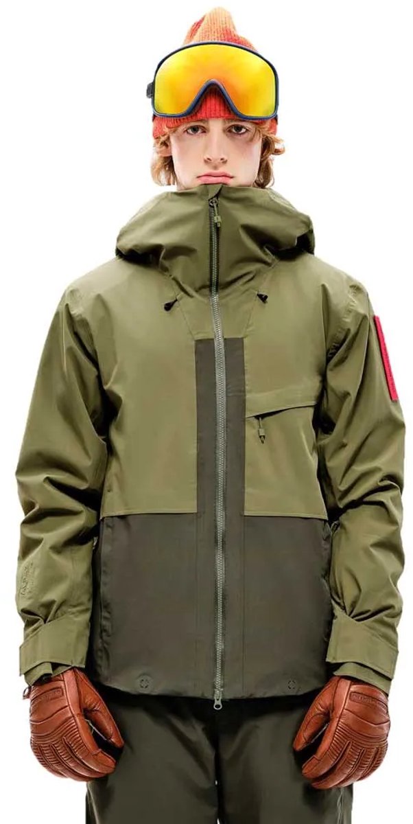 The Mountain Studio Carv Stretch Jas Groen L Man