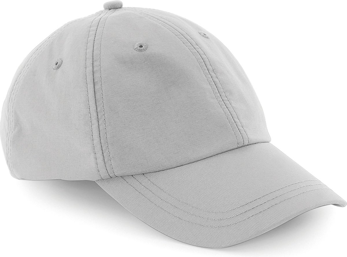 Beechfield Outdoor 6 Panel Cap Light Grey