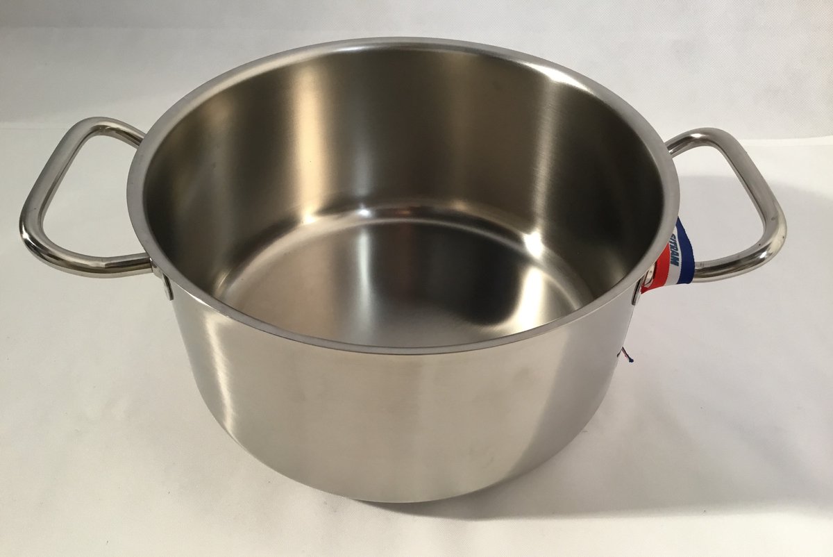 Sitram profi kookpot 24 cm inox zonder deksel