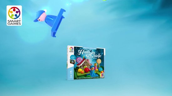 SmartGames Hans & Grietje - Logisch Denkspel voor Kleuters & Jonge Kinderen - 60 Opdrachten met Prentenboek - Educatief Solospel - Vanaf 5 Jaar