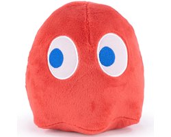 Pac-Man Spookje (Rood) Pluche Knuffel 20 cm