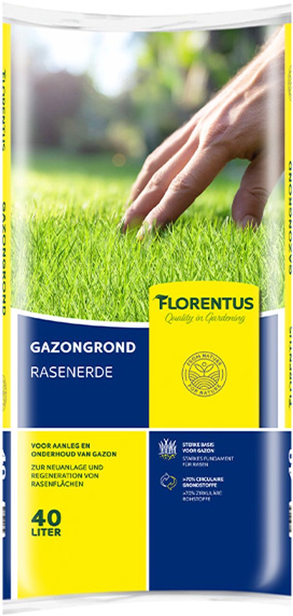 Florentus Gazongrond 40L | Voor aanleg en herstel van het gazon
