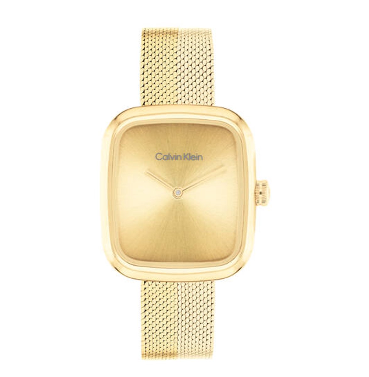 Calvin klein Adore stalen horloge gold plated
