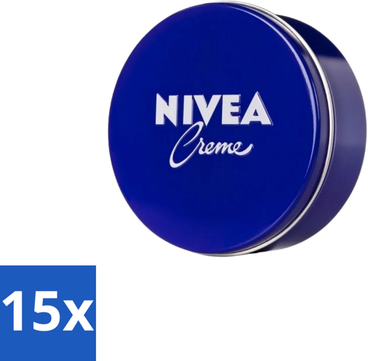 Nivea – Crème – Voor Gezicht, Handen en Lichaam – 250 ml - Bulkverpakking - 15 stuks