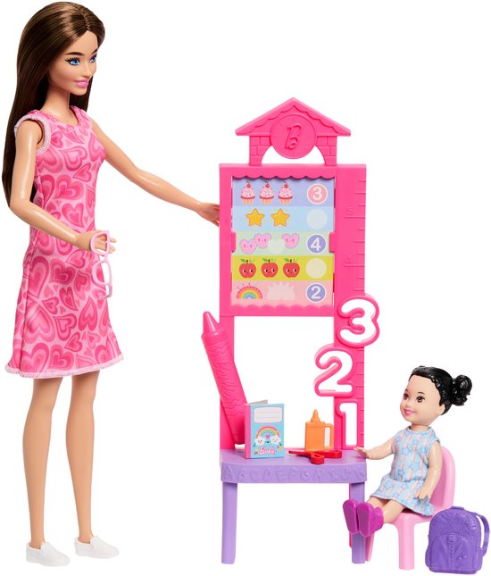 Barbie Schooljuf Speelset - Barbie - JMK16 van Merkloos — afbeelding 3
