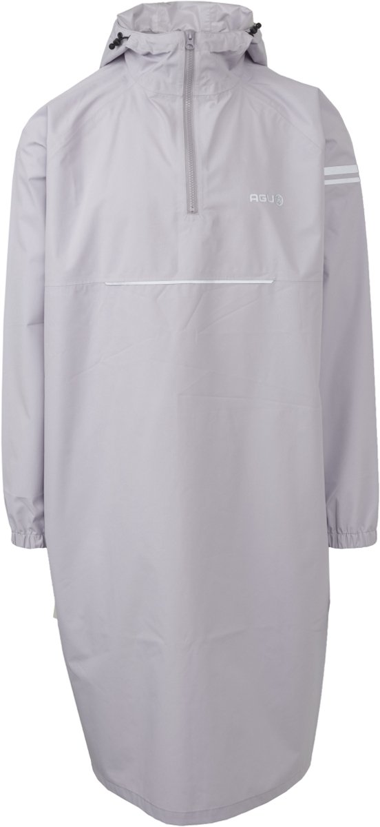 AGU longsleeve - regenponcho - waterdicht - winddicht - gerecycled polyester - reflecterend - unisex - dusty lilac - xs/s