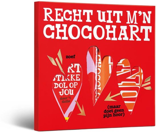 Tony's Chocolonely - Recht Uit Mijn Hart - Moederdag- Geschenkset met 2 Smaakvolle Chocolade Kadootjes - Melk Roos Frambos en Chocolade en Melk Karamel Zeezout - 360 Gram