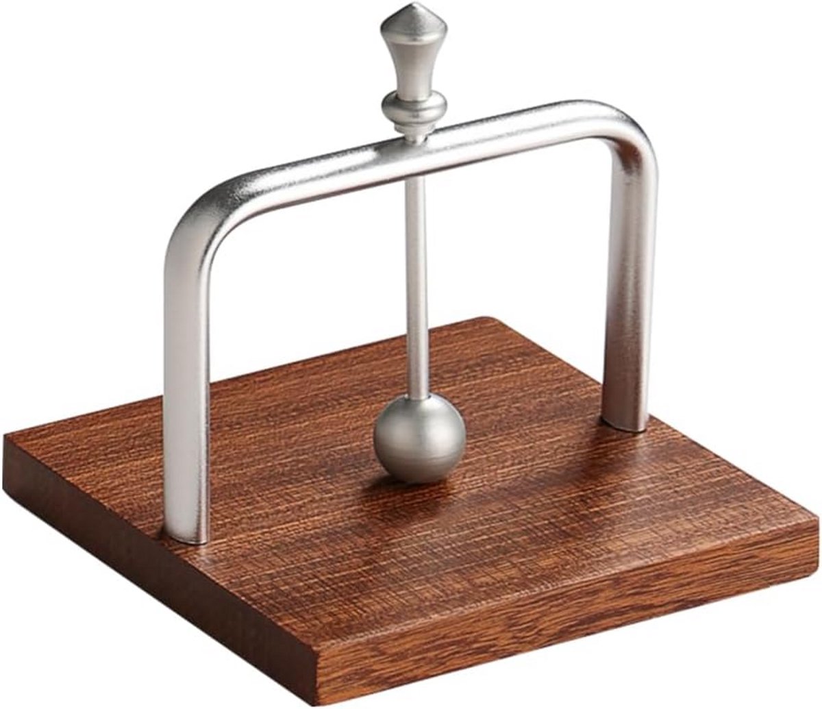 Houten Servethouder met Verzwaarde Arm voor Binnen en Buiten - Tafelmodel Dispenser