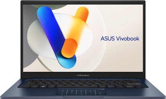 ASUS Vivobook 14 X1404VA-EB2059W Intel Core 5 120U Laptop 35,6 cm (14") Full HD 16 GB DDR5-SDRAM 512 GB SSD Wi-Fi 6 (802.11ax) Windows 11 Home Nederlands Blauw - ASUS - Hoofdafbeelding