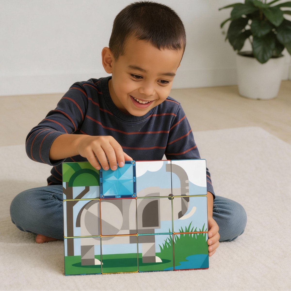 Coblo Magneet Toppers Dieren 60 stuks - Magnetisch speelgoed - Educatief speelgoed - Cadeau kind - Speelgoed 3 jaar t/m 12 jaar — afbeelding 13
