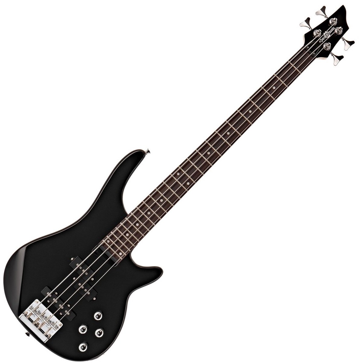 Chicago Basgitaar van Gear4music, Zwart