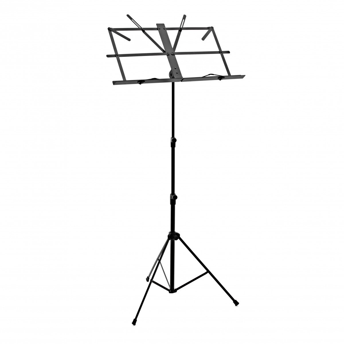 Muziekstandaard met Tas van Gear4music, Zwart