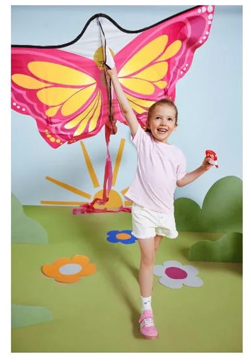 Playtive Vlieger - Vlinder - 125 x 75 cm - Vanaf 5 jaar