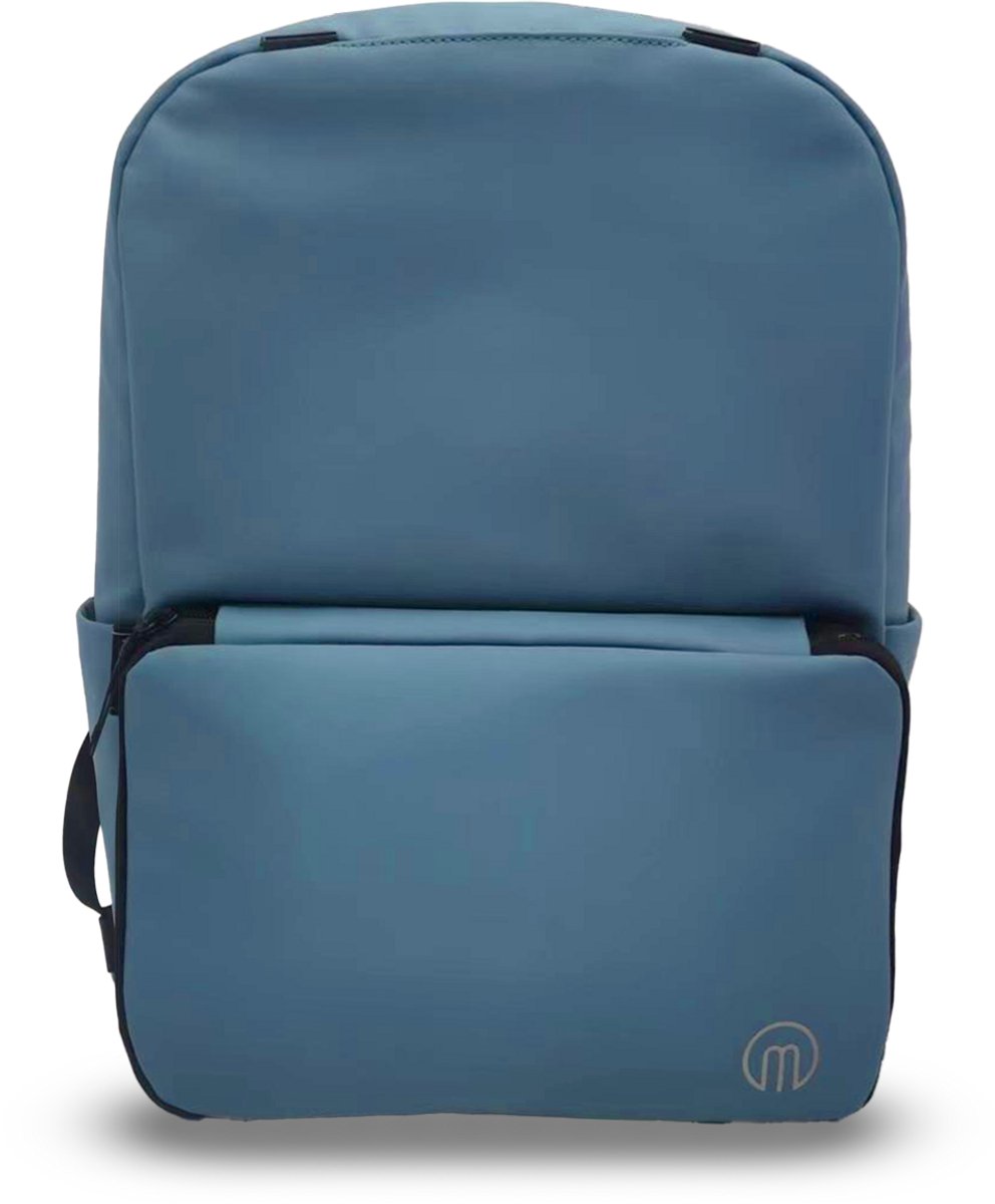 MiaMily Rugzak - Daddy Bag - Everyday Backpack - Slate blue