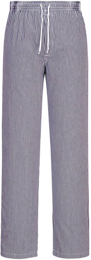 Portwest Bromley koksbroek C079 - Blauwe Check - L