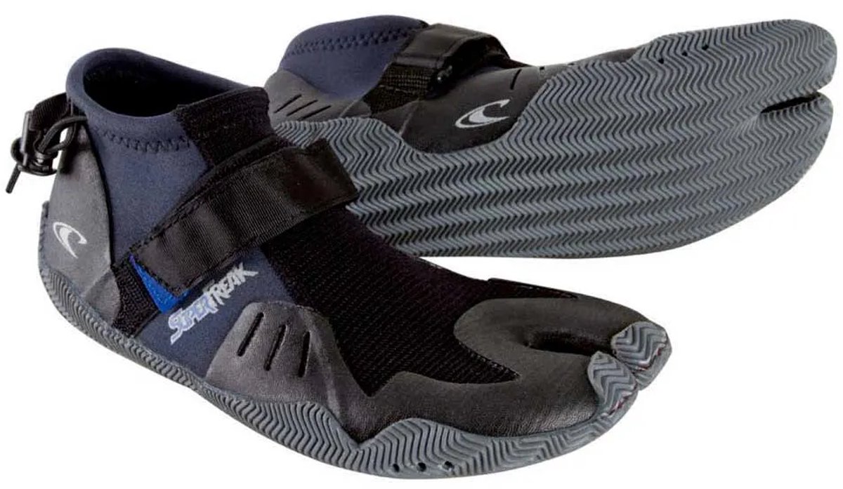 2025 O'Neill SuperFreak Tropical 2mm Split Toe Boot - Black