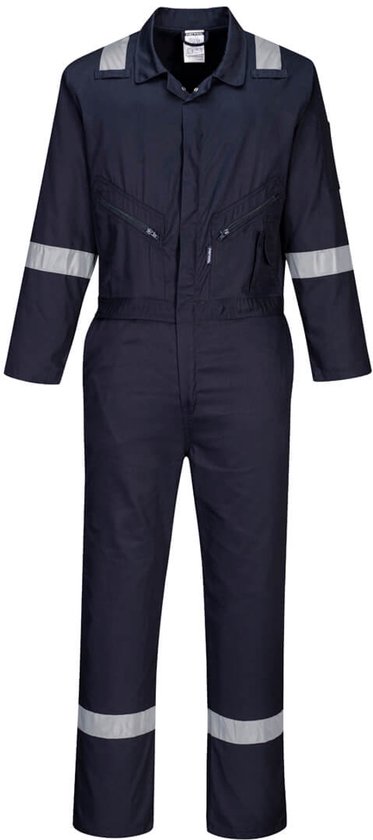 Combinaison en coton Portwest Iona C814 - Marine - 4XL