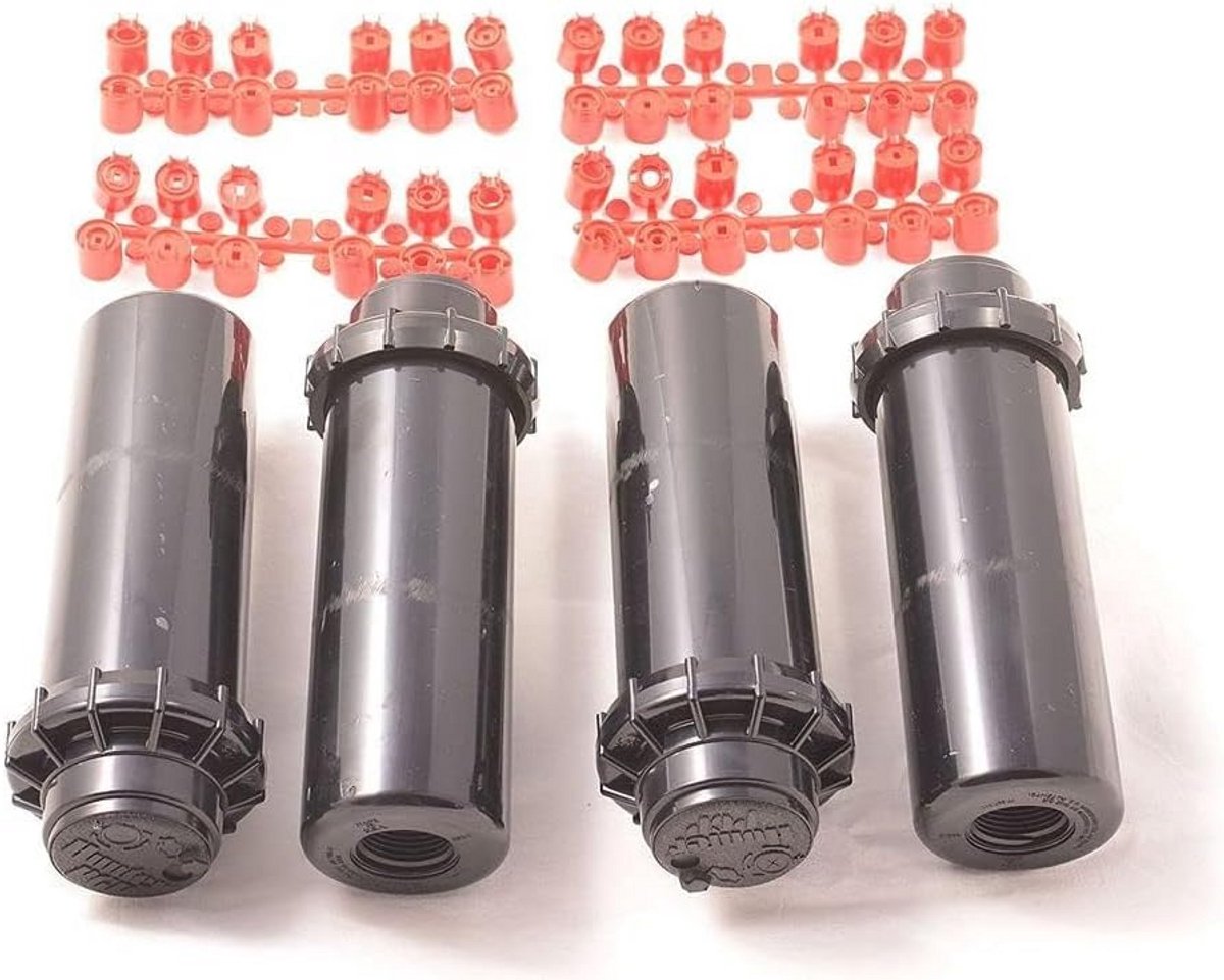 Set van 4 Verstelbare Sproeiers voor Tuinirrigatie - 3/4 Inch Draad