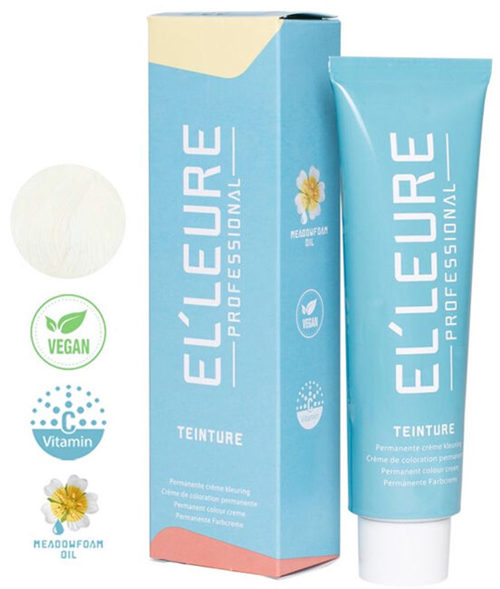 Elleure Haarverf - Teinture 0.0 blank - 100 ml