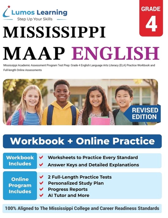 Grade 4 English Language Arts Literacy (ELA) Practice Workbo ... - cover