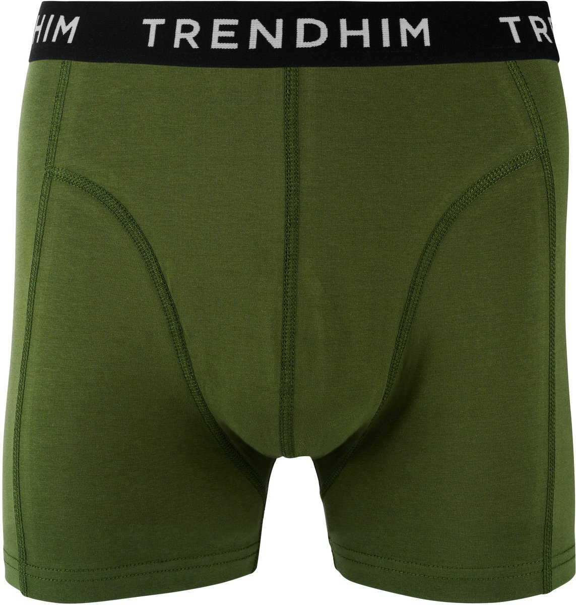 FlexFeel | Olijfgroene Katoenen Boxershort
