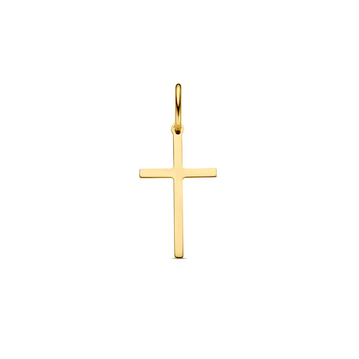 14K geelgoud hanger kruis 4031234