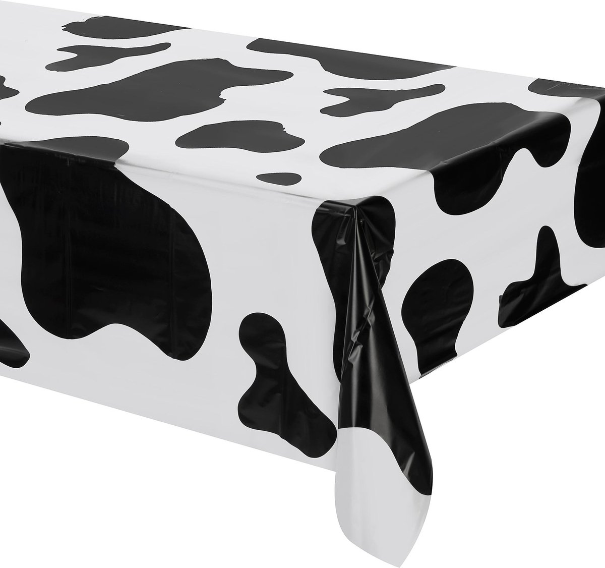 360 DEGREES - Koeien plastic tafelkleed 127 x 274 cm voor feestdecoratie