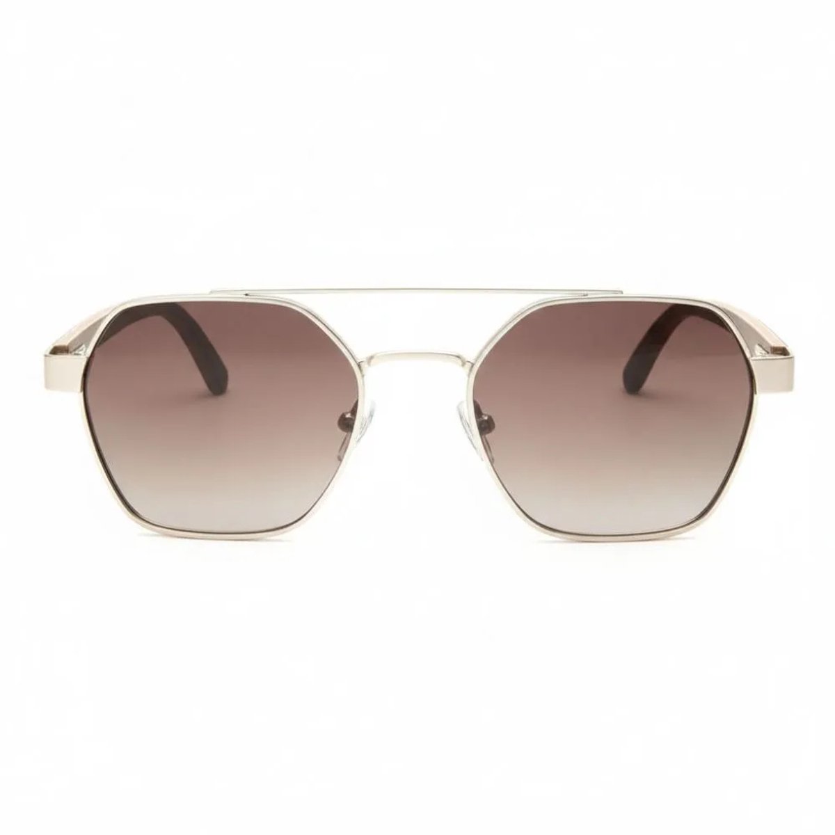 Wooda® Zonnebril Aviator – Goud – Gepolariseerd – Wooda Cala Carbó Gold Marrón Dégradé