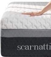 Premium Matras 160 x 200 Extra Comfort 27 cm - Tweepersoons - 2in1 Traagschuim / Koudschuim matrassen - Bamboe Tijk - 160x200 cm