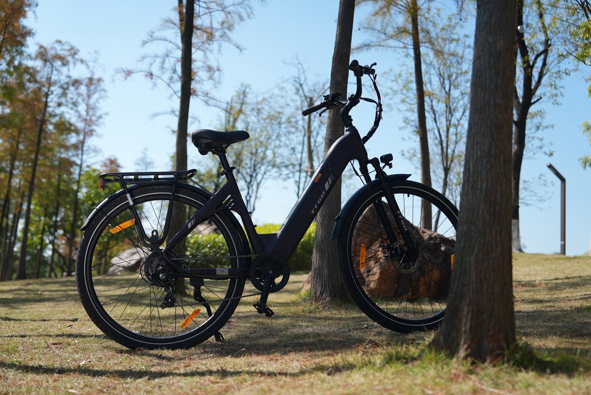 SMARTAI 28-inch Elektrische Fiets - Stadsfiets - Max Snelheid 25km/u - Max 120km Bereik thumbnail 6