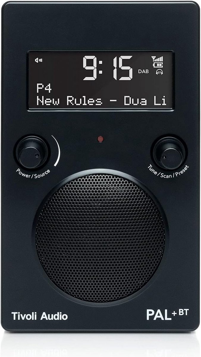 Draagbare DAB+ FM Radio met Bluetooth en Lange Batterijduur