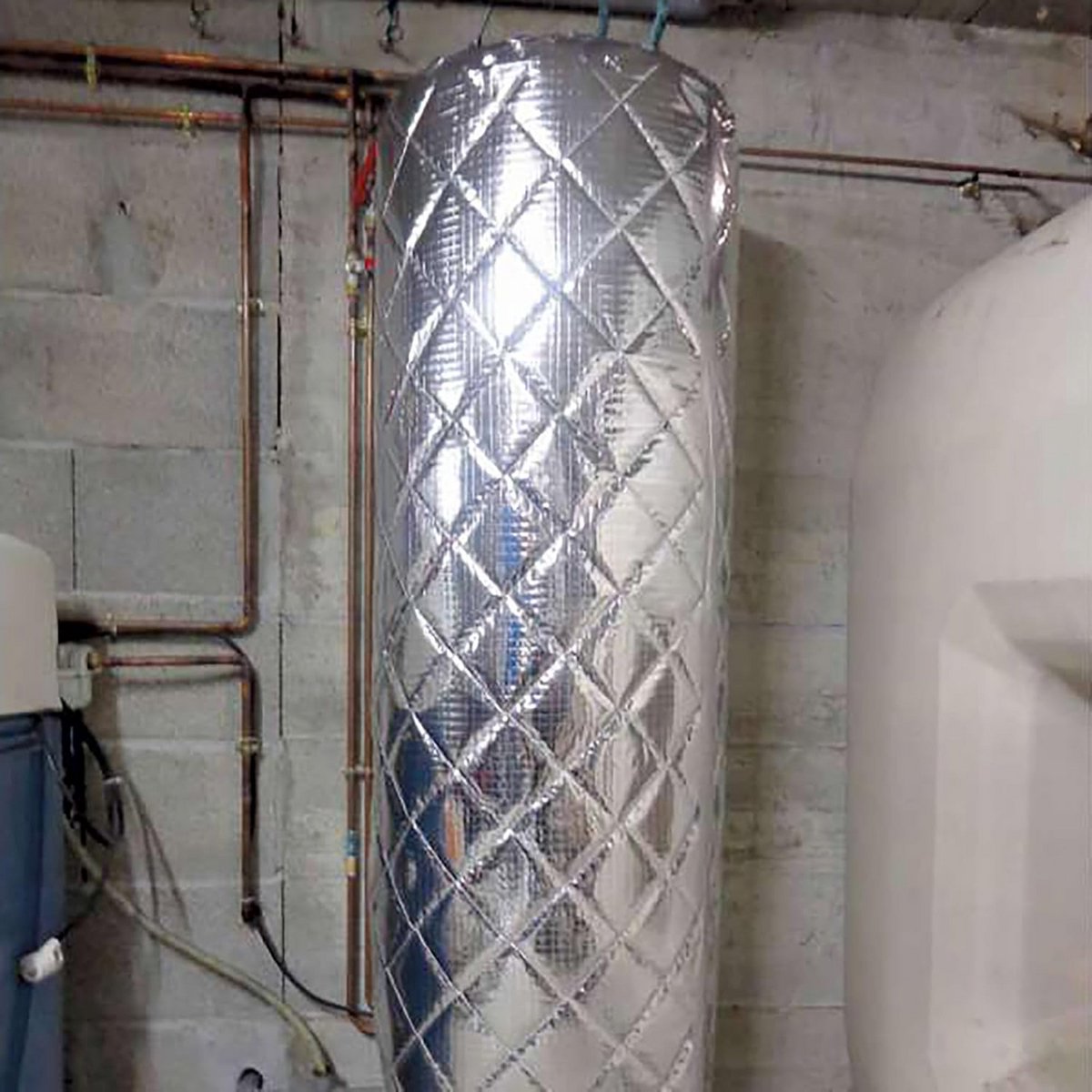 5-laags universele isolatie voor warmwaterballonnen - Energiebesparing