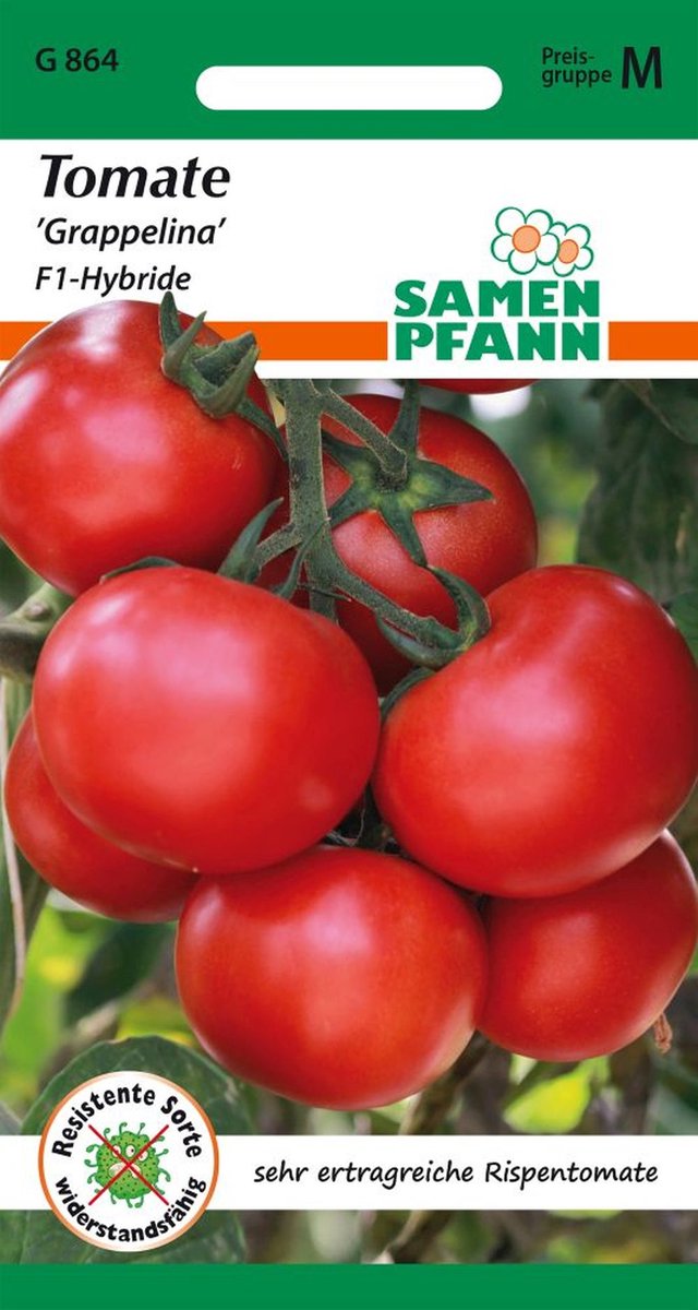 Tomaat, Grappelina F1 (geteelde tomaat) - Groentezaden Tomatenzaden