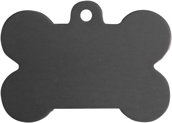 Médaille CombiCraft / Médaille Chien Os Noir - Moyen