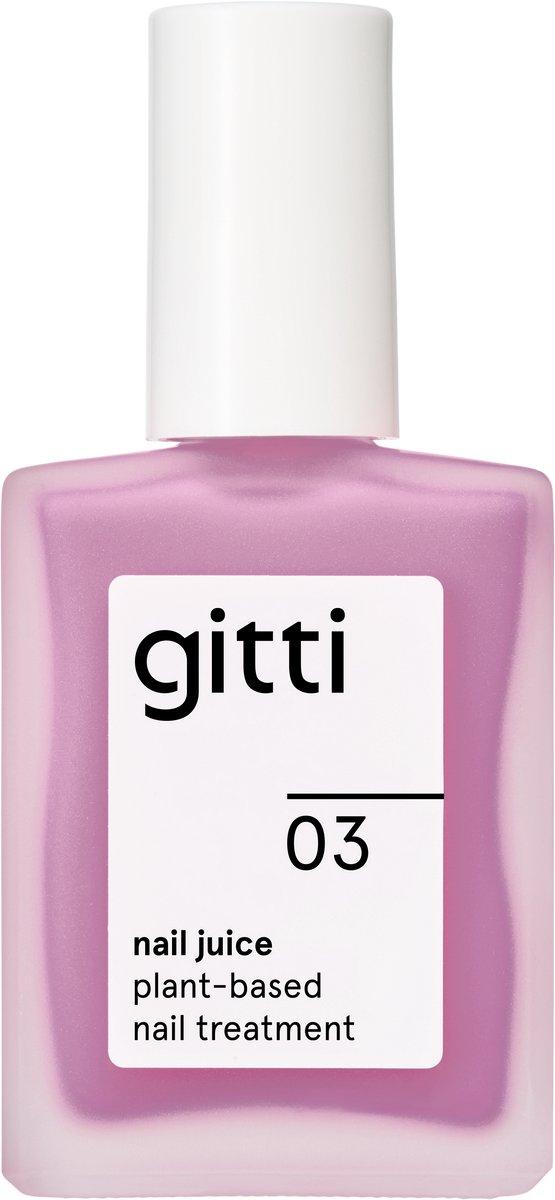 gitti Nail Juice 03 - Glazed Grape - Natuurlijke Nagelverzorging voor sterke en Gezonder Nagels - Vegan