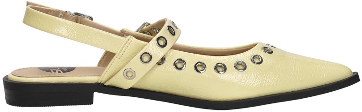 SUB55 Slingback Slingbacks - geel - Maat 40