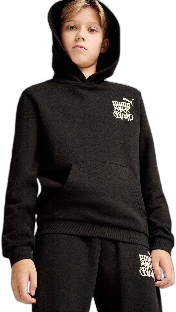 Junior Hoodie Puma Essentials+ Mid 90s Zwart