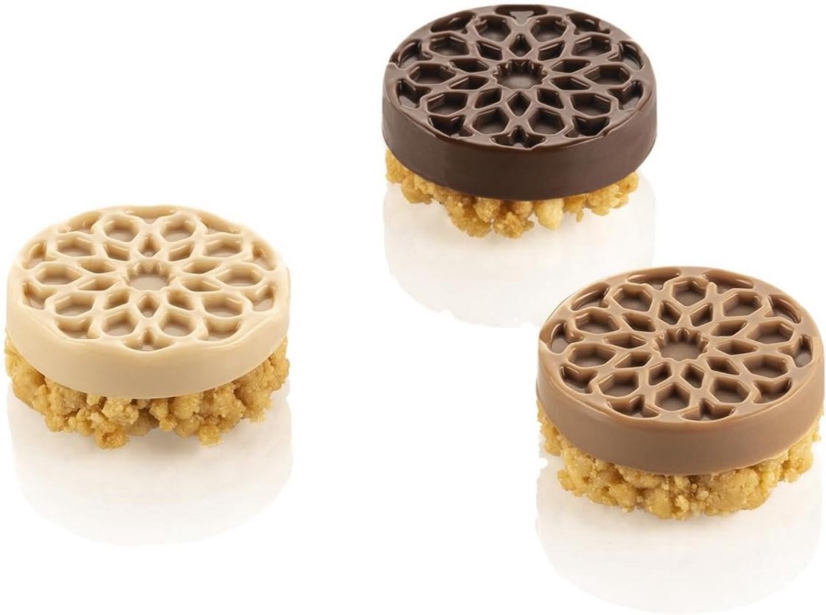 Ronde Siliconen Bakvorm voor Arabisch Geïnspireerde Gebakjes