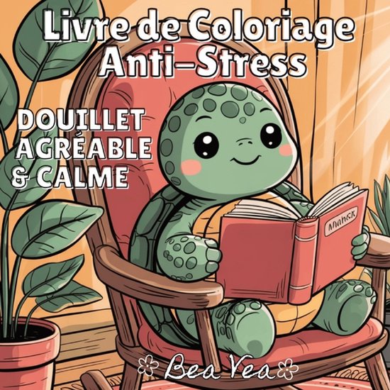 Livre de coloriage anti-stress - cover