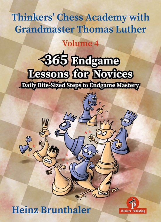 Thinkers' Chess Academy with Thomas Luther- 365 Endgame Less ... - cover