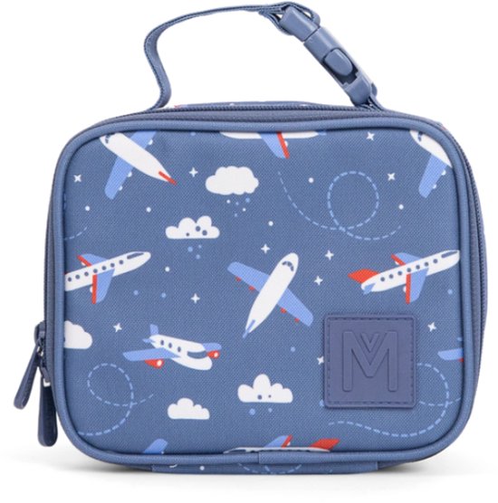 MontiiCo koeltas Mini - thermo lunchtas - Jetset van Merkloos — afbeelding 4