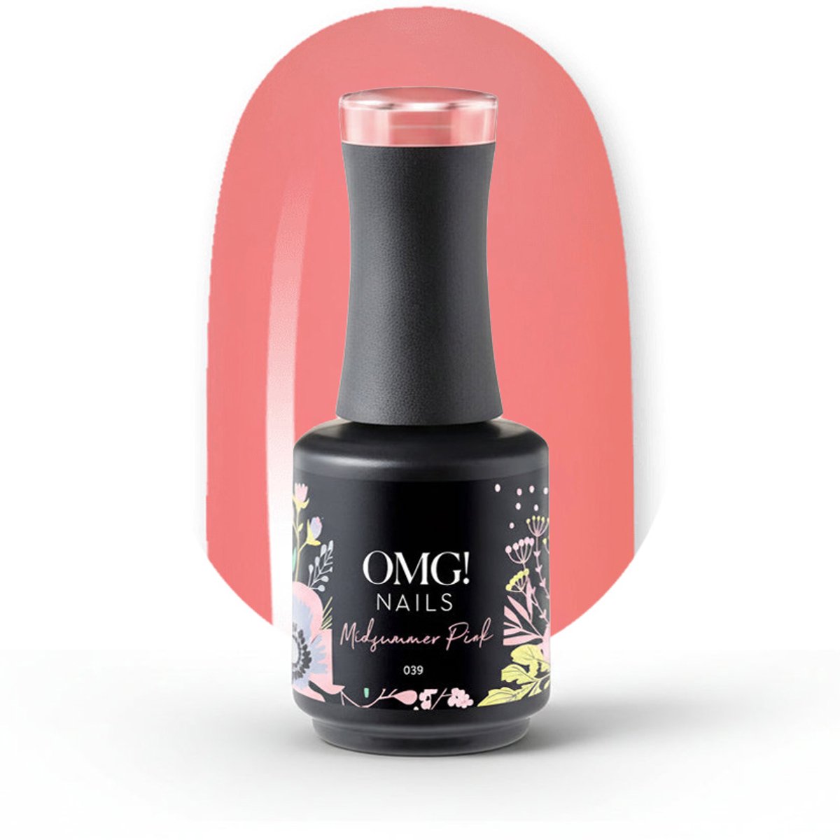 Limea OMG Gellak 039 Midsummer Pink 15ml - Gel nagellak - Roze Gel lak - OMG nails