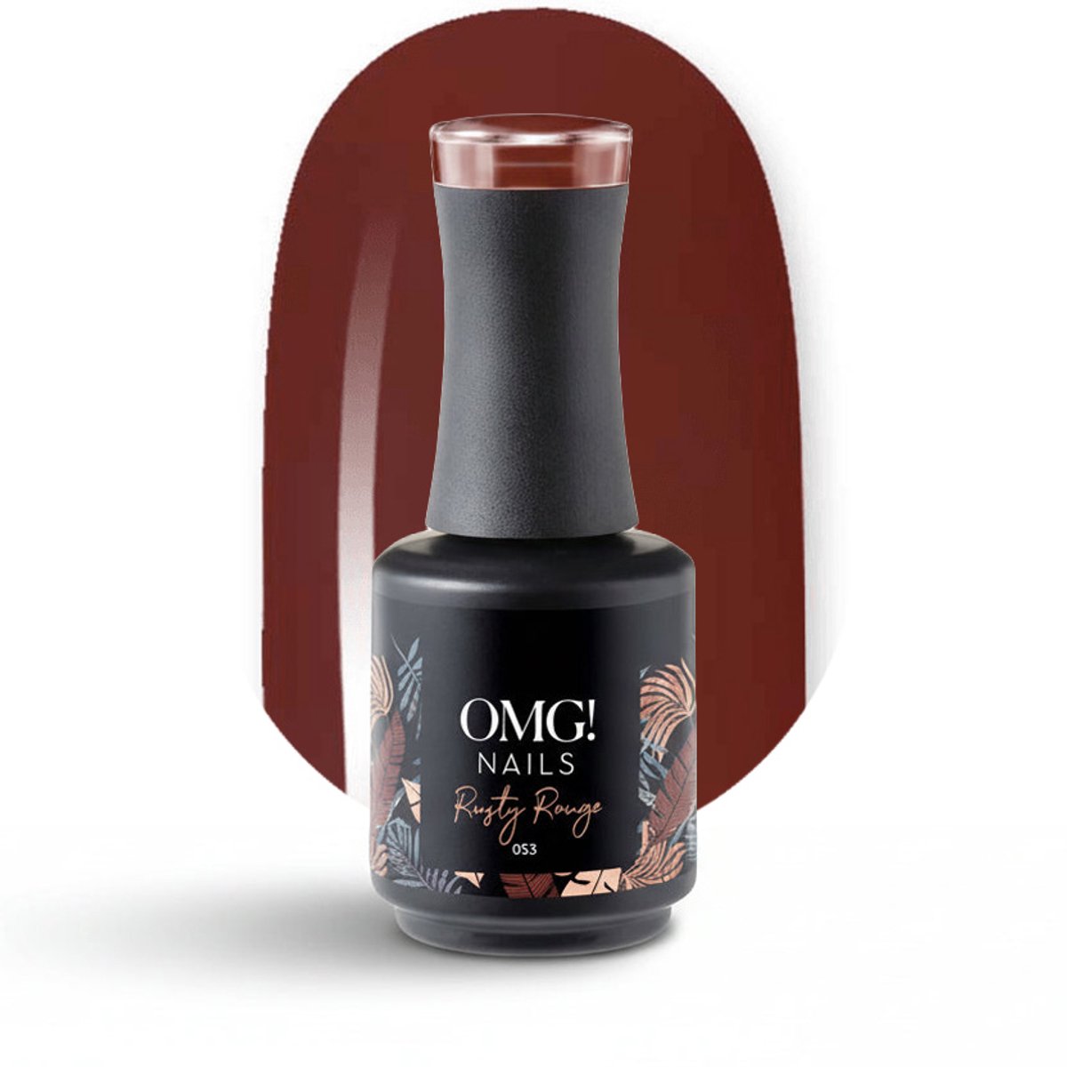 Limea OMG Gellak 053 Rusty Rouge 15ml - Gel nagellak - Rode Gel lak - OMG nails
