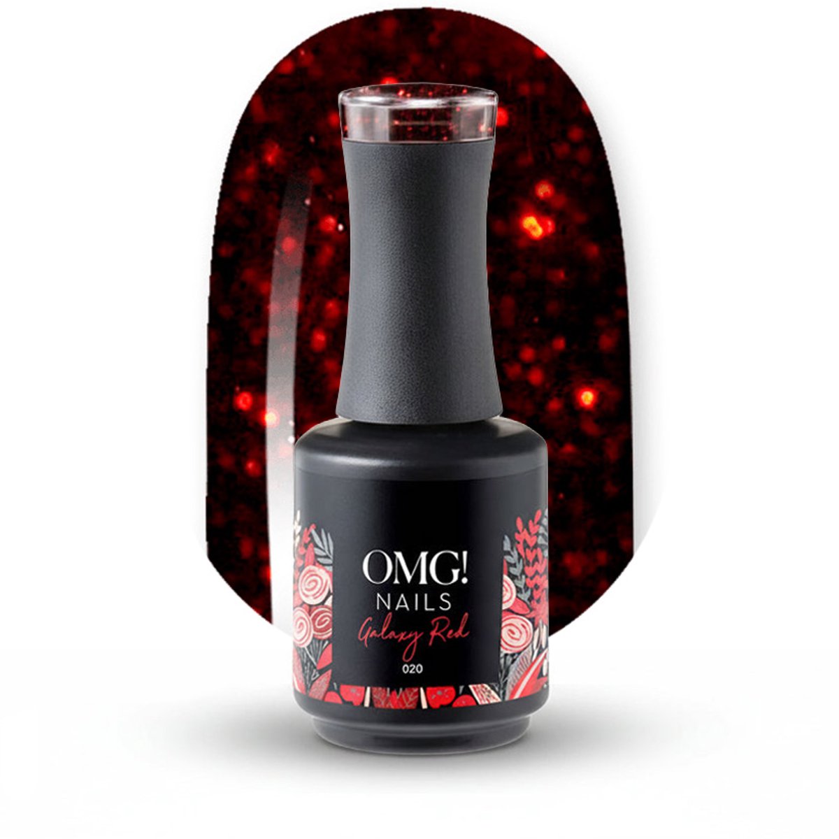 Limea OMG Gellak 020 Galaxy Red 15ml - Gel nagellak - Rode Gel lak - OMG nails