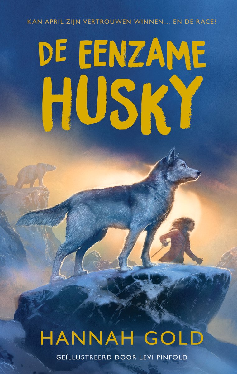 Omslag van De eenzame husky