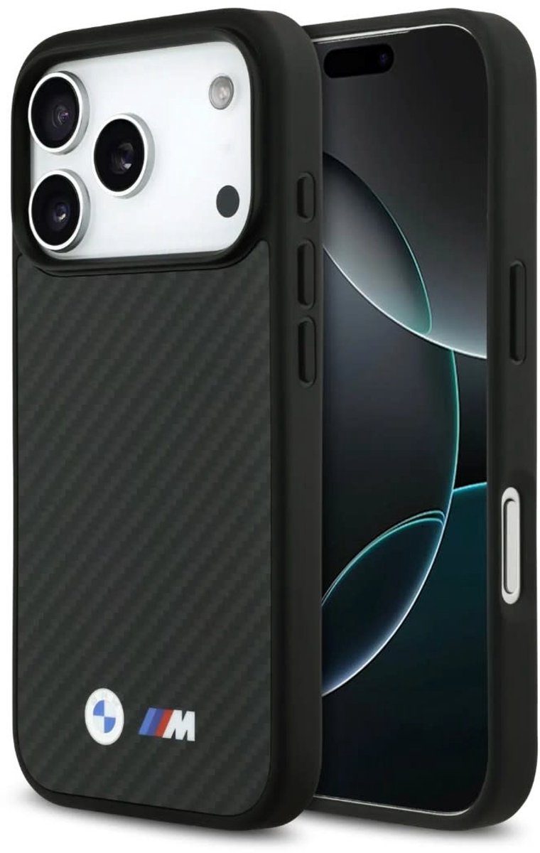 BMW Back cover voor Apple iPhone 17 Pro Max in de kleur Zwart